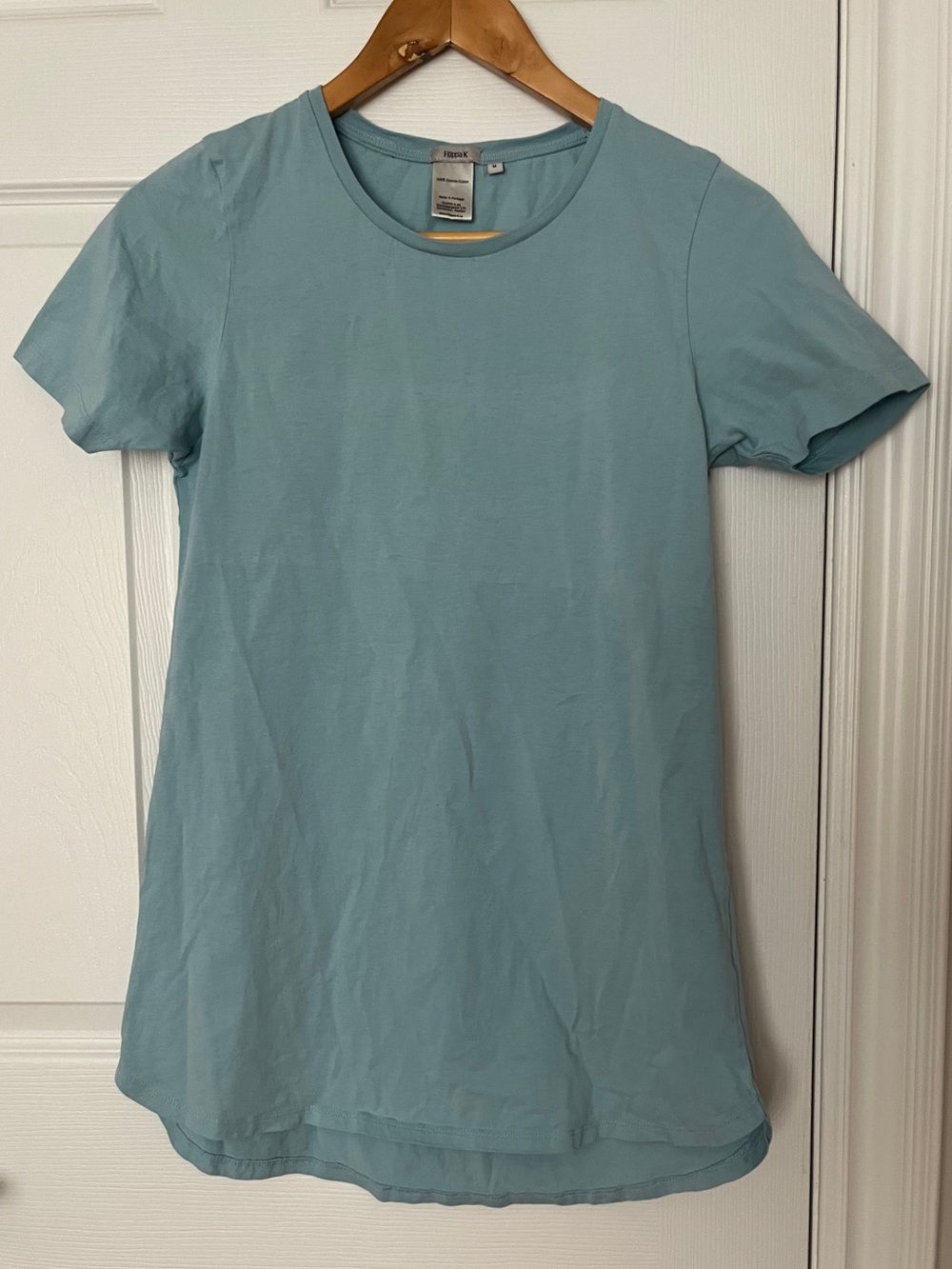 Filippa K Blue Crew Neck Tee